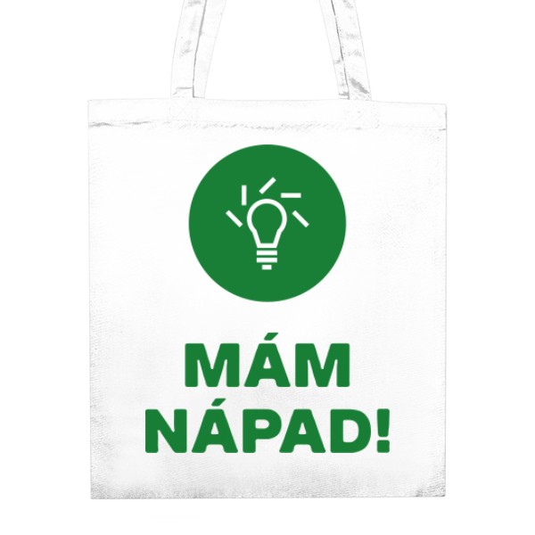 Nákupní taška unisex s potiskem Taška mám nápad!